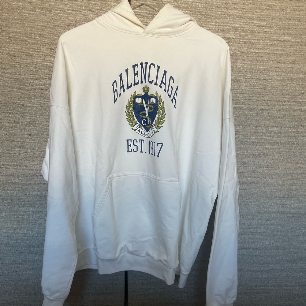 Balenciaga Unisex College Hoodie